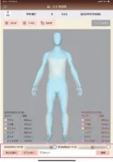 レイドの3Dアバター画面